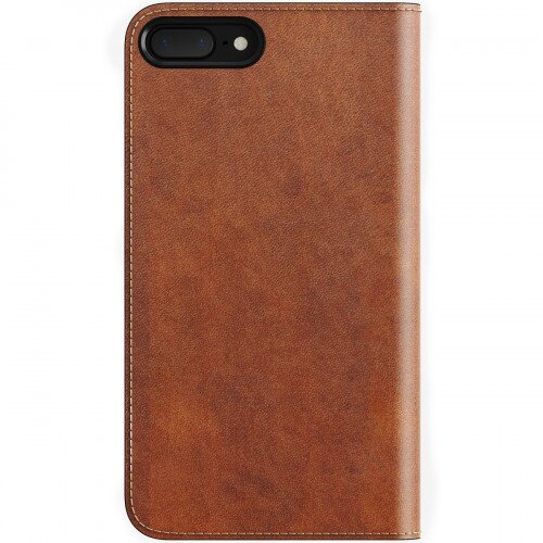 Nomad Leather Folio Wallet - iPhone 7/8 Plus - Rustic Brown