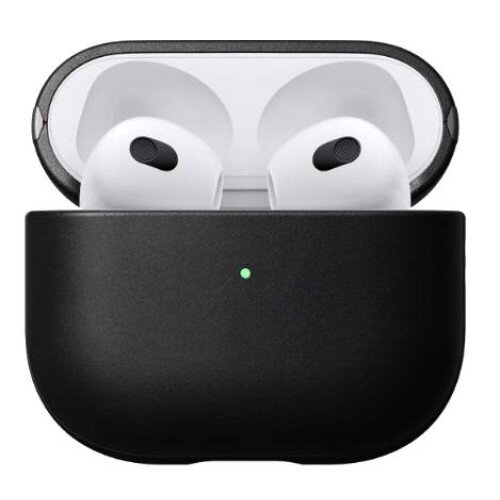 Nomad Modern Leather Case - AirPods (3rd generation) - Black
