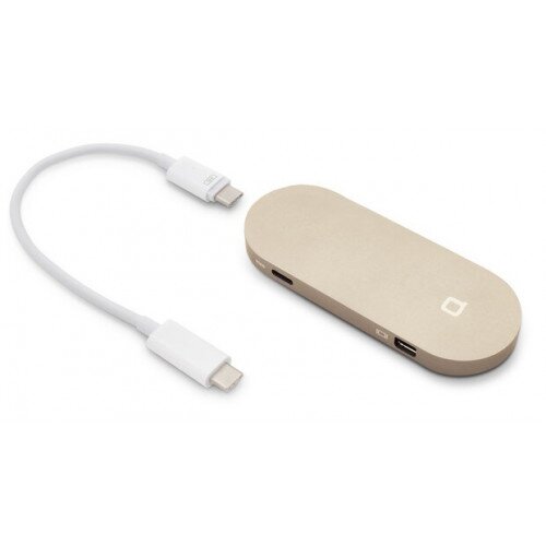 nonda Hub+ Mini USB-C (Type-C) - Gold