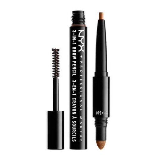 NYX 3-IN-1 Eyebrow Grooming Pencil - Caramel