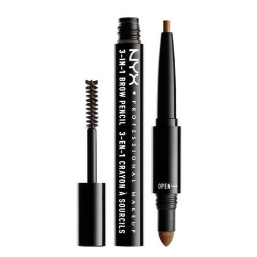 NYX 3-IN-1 Eyebrow Grooming Pencil - Brunette