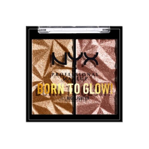 NYX Born To Glow Icy Highlighter Duo - Bout The Bronze