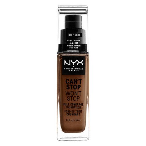 NYX Can't Stop Won't Stop Full Coverage Foundation - Deep Rich