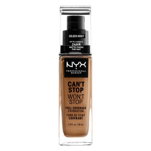 NYX Can't Stop Won't Stop Full Coverage Foundation - Golden Honey