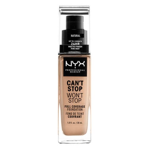 NYX Can't Stop Won't Stop Full Coverage Foundation - Natural