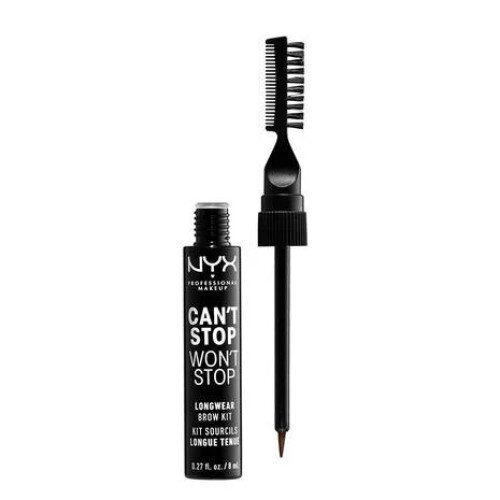 NYX Can't Stop Won't Stop Longwear Brow Kit - Espresso
