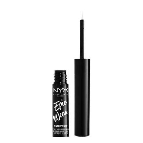 NYX Epic Wear Metallic Liquid Eye Liner - Silver Metal