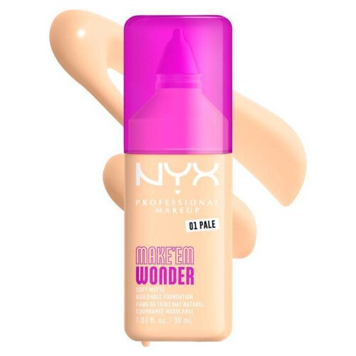 NYX Make ‘Em Wonder Soft Matte Buildable Foundation