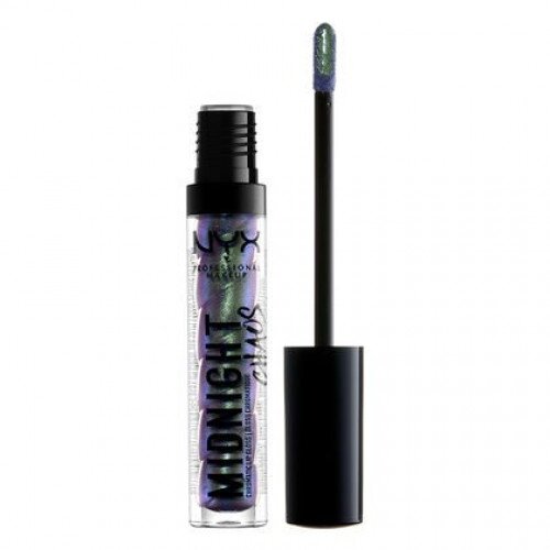 NYX Midnight Chaos Lip Gloss - Prismatic - Green With Green Pearl