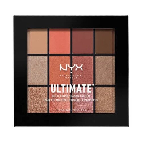 NYX Ultimate Multi-finish Shadow Palette - Warm Rust