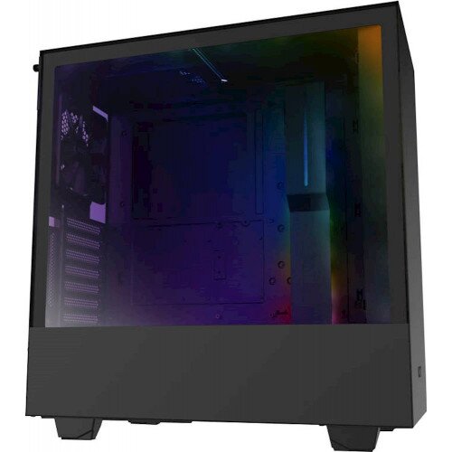 NZXT H510i Compact Mid-Tower Computer Case with Lighting and Fan Control