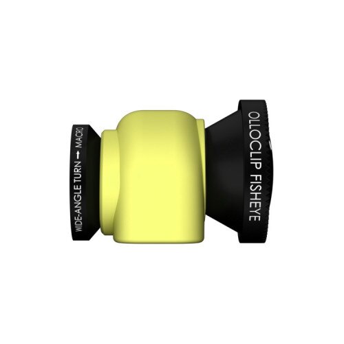 olloclip iPhone 5c 3-in-1 Lens - Yellow Clip / Black Lens