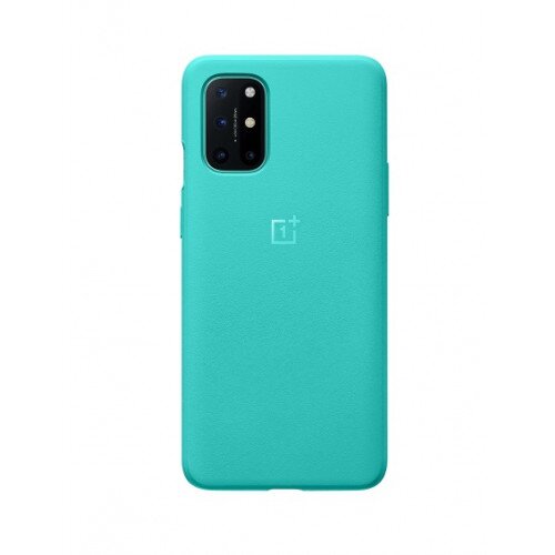 OnePlus 8T Sandstone Bumper Case Cyan