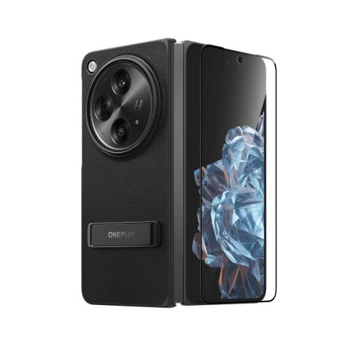 OnePlus Open Protective Case with Screen Protector - Black