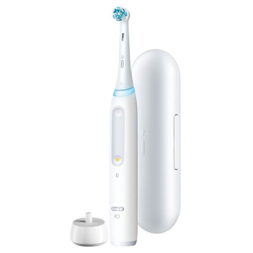 Oral-B iO Series 4 Rechargeable Electric Toothbrush - Matte White