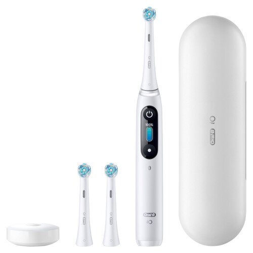 Oral-B iO Series 8 Electric Toothbrush - White Alabaster