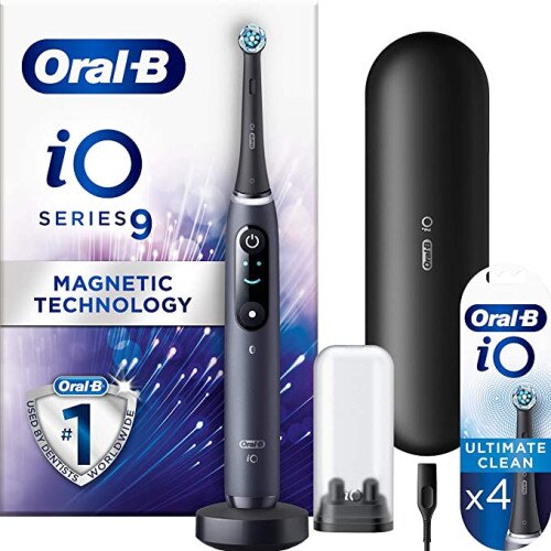 Oral-B iO Series 9 Rechargeable Electric Toothbrush - Black Onyx