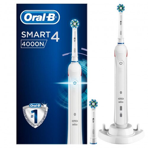 Oral-B Smart 4 4000N CrossAction Electric Toothbrush Rechargeable
