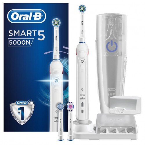 Oral-B Smart 5 5000N CrossAction Electric Toothbrush Rechargeable