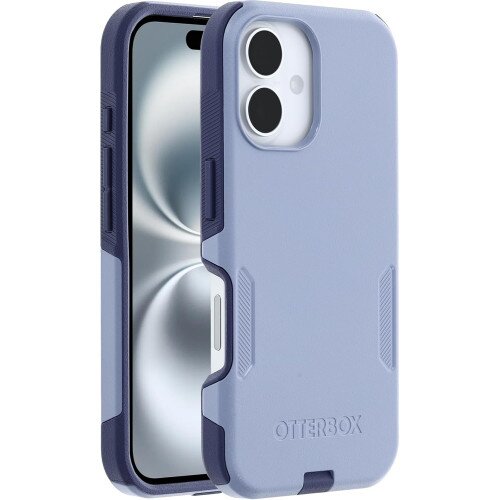 OtterBox Commuter Series Case with MagSafe for iPhone 16 - Denver Dusk Purple
