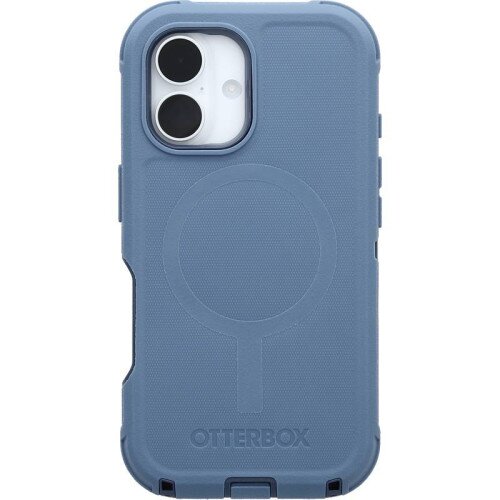 OtterBox Defender Series Pro Case with MagSafe for iPhone 16 - Baby Blue Jeans (Blue)
