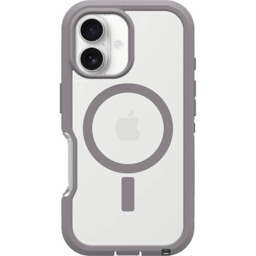 OtterBox Defender Series Pro XT Case with MagSafe for iPhone 16 - Snow Capped Clear