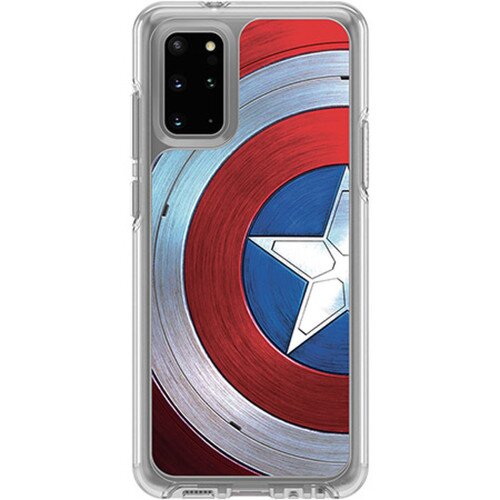 OtterBox Galaxy S20+/Galaxy S20+ 5G Case Symmetry Series Clear Marvel Falcon and The Winter Soldier Collection