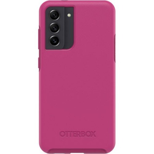 OtterBox Galaxy S21 FE 5G Symmetry Series Antimicrobial Case - Renaissance Pink