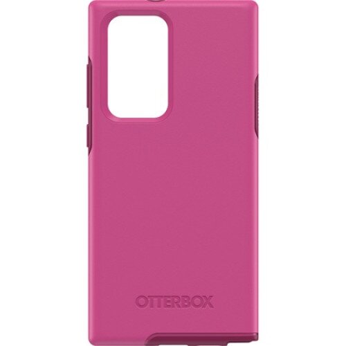 OtterBox Galaxy S22 Ultra Symmetry Series Antimicrobial Case - Renaissance Pink
