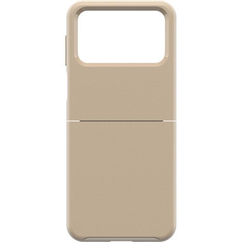 OtterBox Symmetry Series Flex Antimicrobial Case for Galaxy Z Flip4 - Don't Even Chai (Brown)