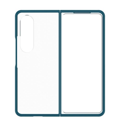 OtterBox Thin Flex Series Case for Galaxy Z Fold4 - Pacific Reef (Clear/Blue)