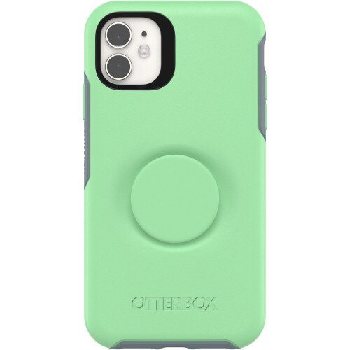 OtterBox iPhone 11 Case Otter + Pop Symmetry Series - Mint To Be (Green)
