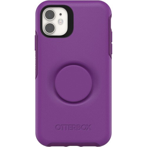 OtterBox iPhone 11 Case Otter + Pop Symmetry Series - Lollipop (Purple)