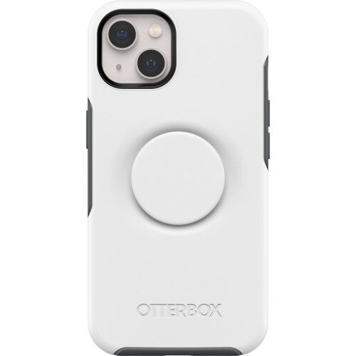 OtterBox iPhone 13 Case Otter + Pop Symmetry Series - Polar Vortex (White / Grey)
