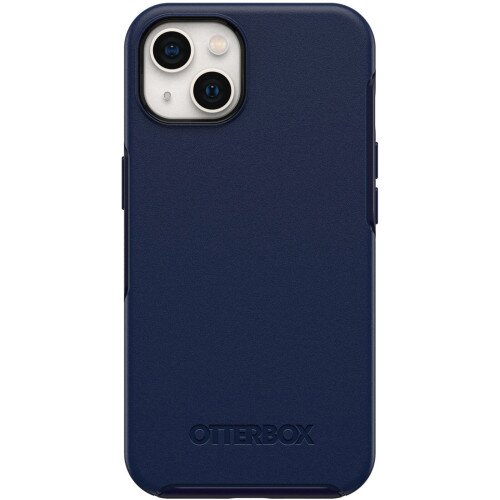 OtterBox iPhone 13 Case with MagSafe Symmetry Series+ - Navy Captain Blue