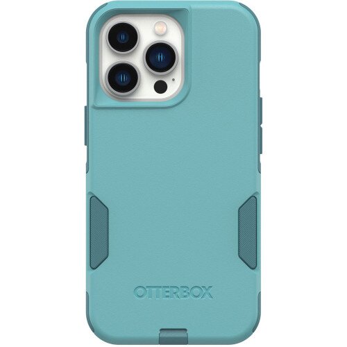 OtterBox iPhone 13 Pro Case Commuter Series Antimicrobial - Riveting Way (Teal)