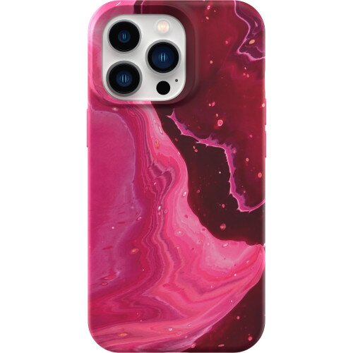 OtterBox iPhone 13 Pro Case with MagSafe Figura Series - Mars Graphic (Magenta / Pink)