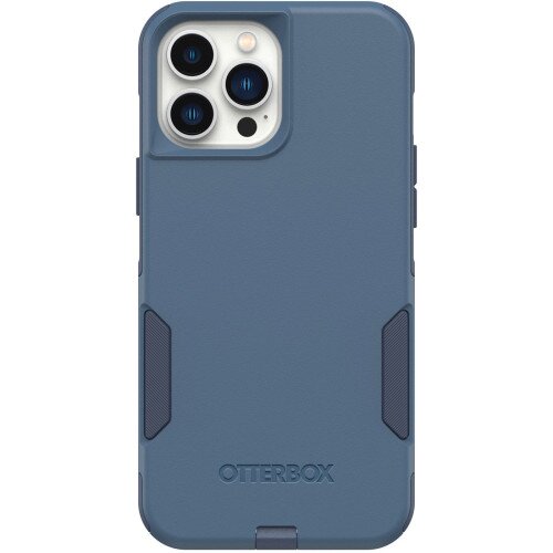 OtterBox iPhone 13 Pro Max Case Commuter Series Antimicrobial - Rock Skip Way (Blue)