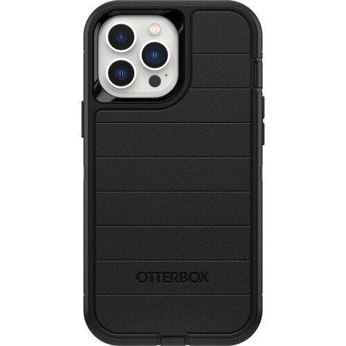 OtterBox iPhone 13 Pro Max and iPhone 12 Pro Max Case Defender Series Pro - Black