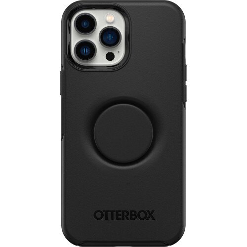OtterBox iPhone 13 Pro Max and iPhone 12 Pro Max Case Otter + Pop Symmetry Series - Black