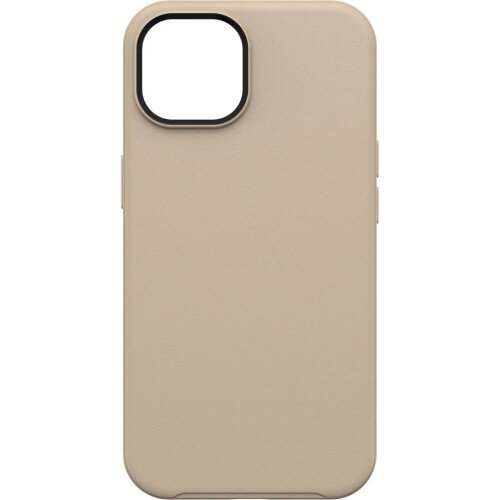 OtterBox Symmetry Series+ Antimicrobial Case with MagSafe for iPhone 14 Plus - Don't Even Chai (Brown)