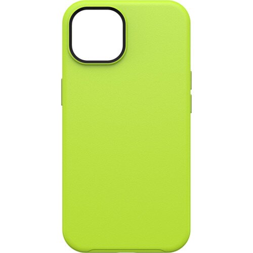 OtterBox Symmetry Series+ Antimicrobial Case with MagSafe for iPhone 14 Plus - Lime All Yours (Green)