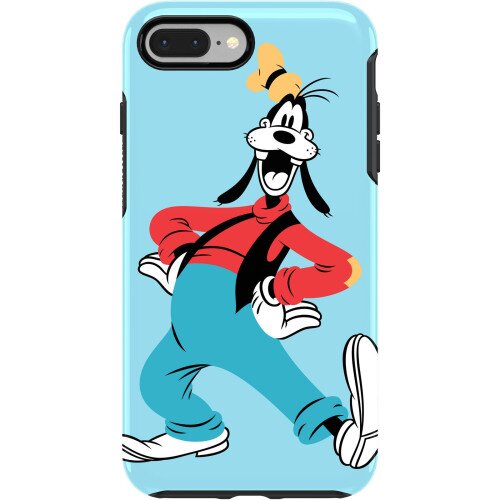 OtterBox iPhone 8 Plus, iPhone 7 Plus Case Symmetry Series Disney Mickey and Friends Collection - Goofy (Disney Graphic)