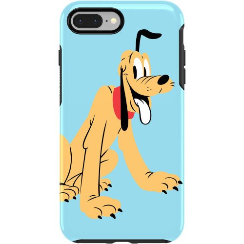 OtterBox iPhone 8 Plus, iPhone 7 Plus Case Symmetry Series Disney Mickey and Friends Collection - Pluto (Disney Graphic)