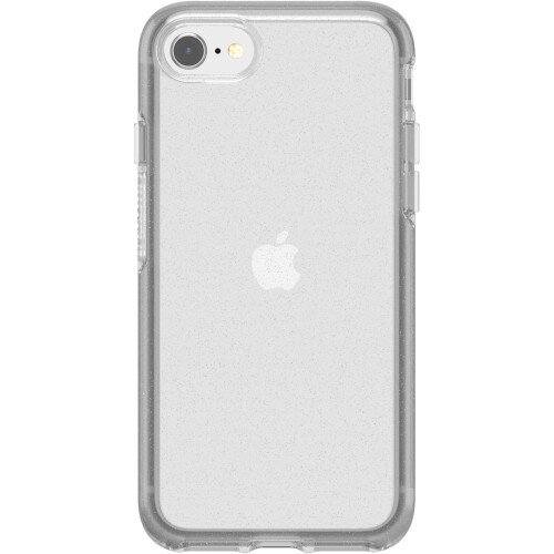 OtterBox Symmetry Series Clear Case for iPhone SE (3rd and 2nd gen) and iPhone 8/7 - Stardust (Clear Glitter)