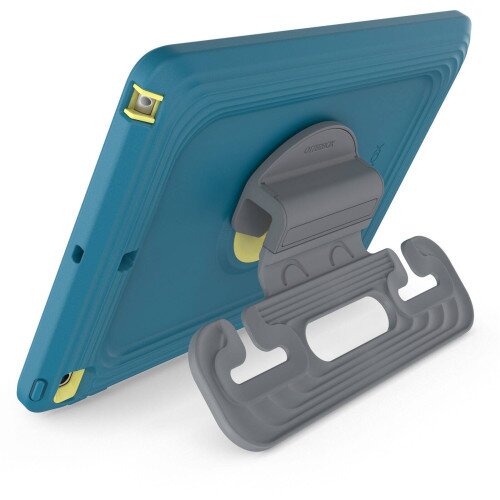 OtterBox Kids EasyGrab Case for iPad (7th, 8th, and 9th Gen) - Galaxy Runner Blue (Blue/Green)