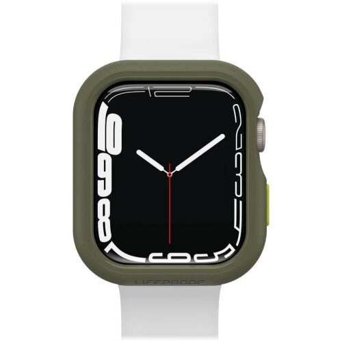 OtterBox LifeProof Eco-Friendly Case for Apple Watch Series 9/8/7 - Gambit Green (Olive/Lime) - 45mm