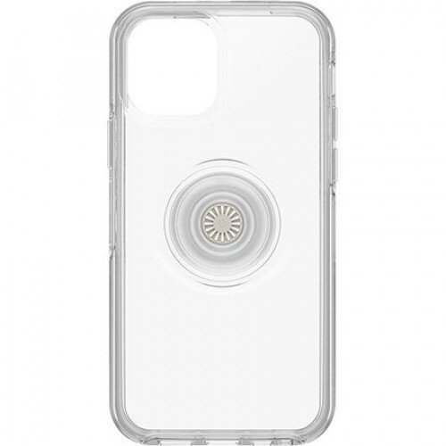OtterBox Otter Plus Pop Symmetry Series Clear Case for iPhone 12 and iPhone 12 Pro - Clear Pop