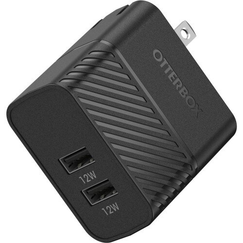 OtterBox USB-A Dual Port Wall Charger, 24W Combined