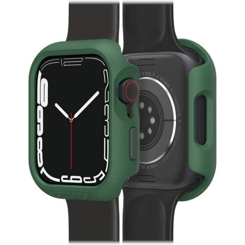 OtterBox Watch Bumper Antimicrobial Case for Apple Watch Series 9/8/7 - Green Envy - 45mm